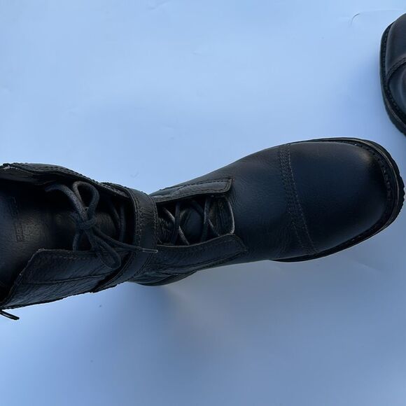 BED : STU COMBAT MOTO BOOTS style GANGSTER - Picture 11 of 12